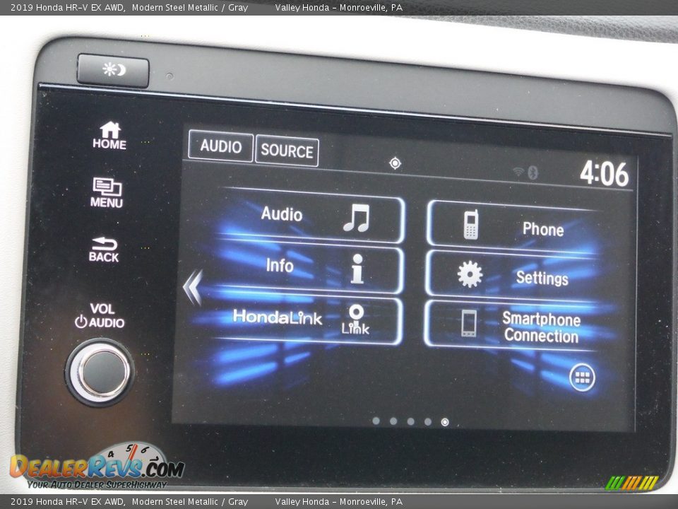2019 Honda HR-V EX AWD Modern Steel Metallic / Gray Photo #18