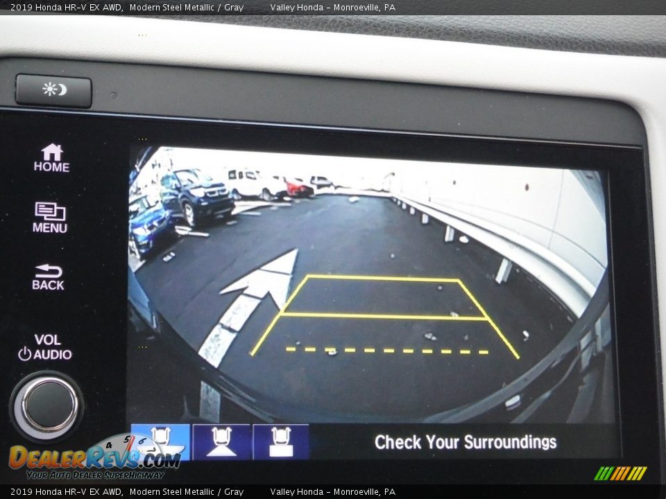 2019 Honda HR-V EX AWD Modern Steel Metallic / Gray Photo #20