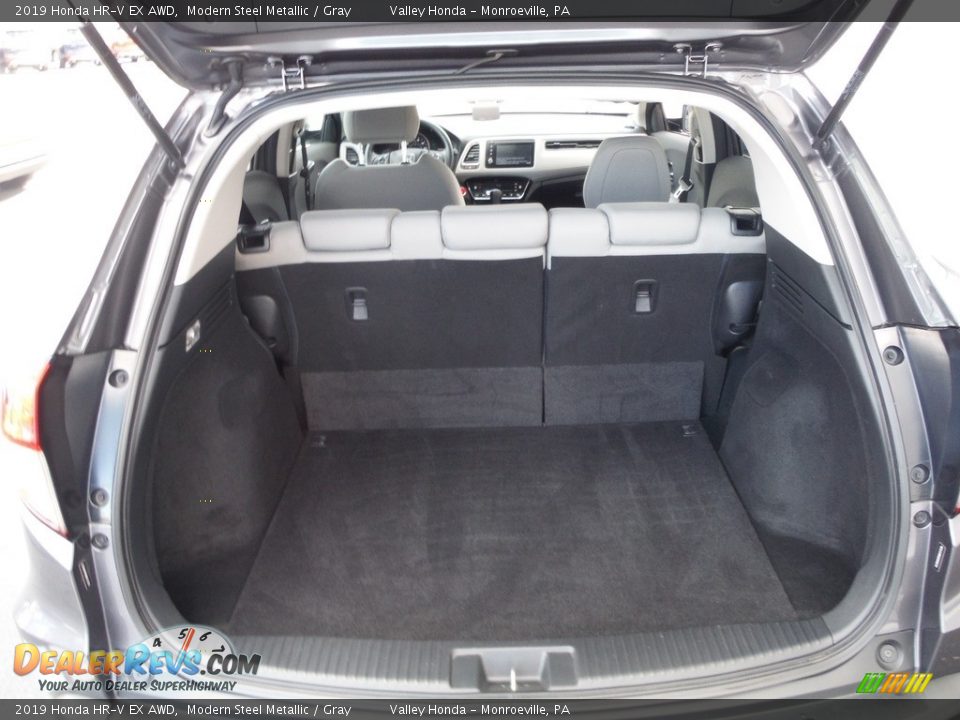 2019 Honda HR-V EX AWD Modern Steel Metallic / Gray Photo #26