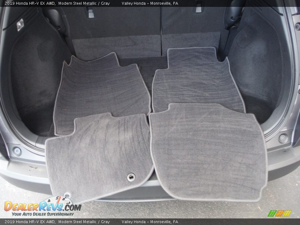 2019 Honda HR-V EX AWD Modern Steel Metallic / Gray Photo #27
