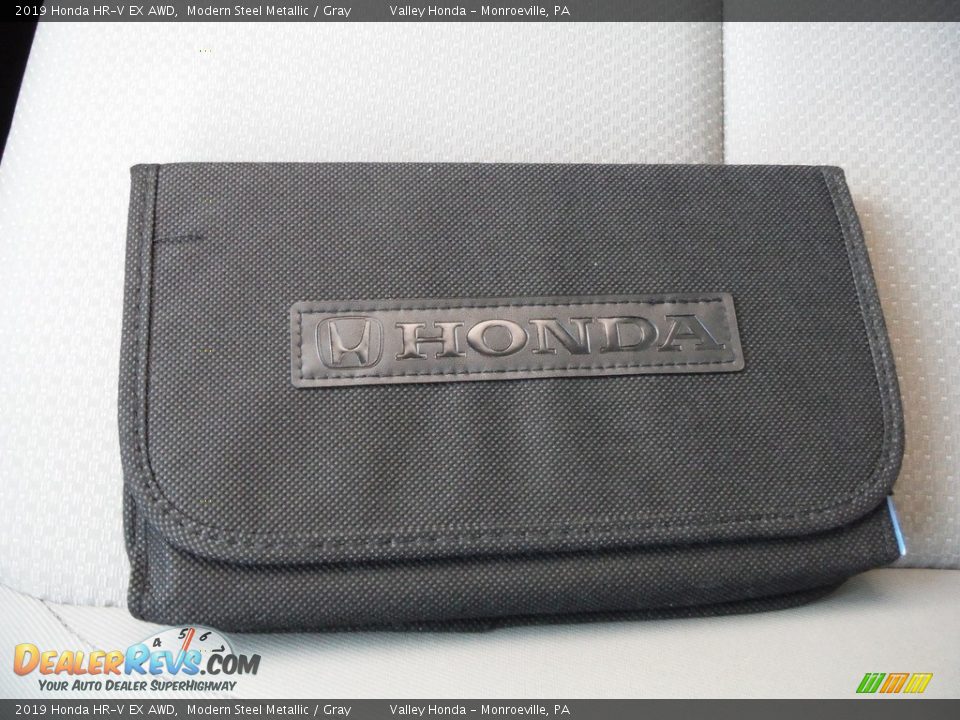 2019 Honda HR-V EX AWD Modern Steel Metallic / Gray Photo #28