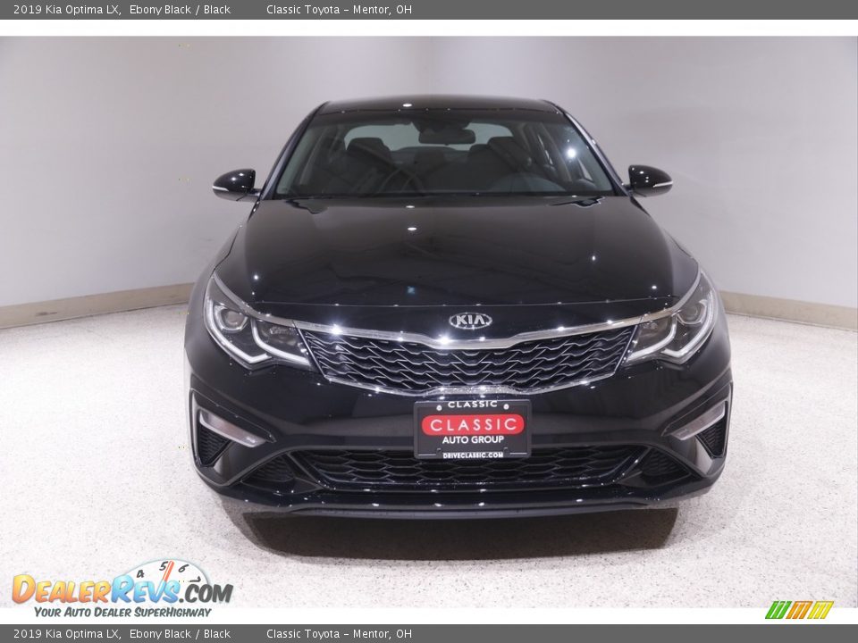 2019 Kia Optima LX Ebony Black / Black Photo #2