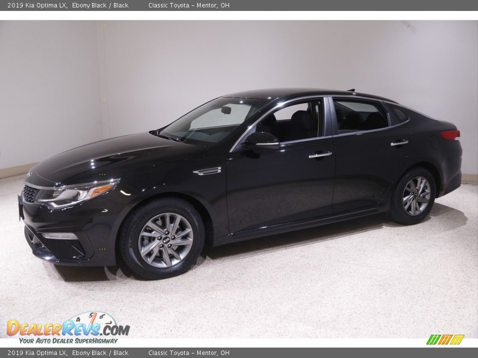 2019 Kia Optima LX Ebony Black / Black Photo #3