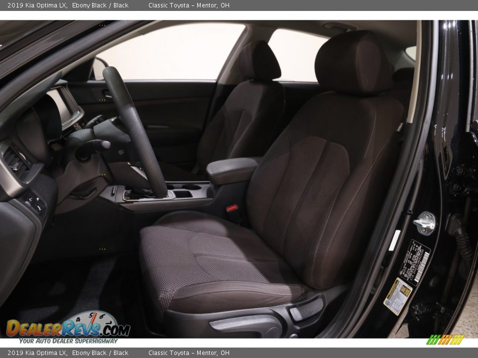 2019 Kia Optima LX Ebony Black / Black Photo #5