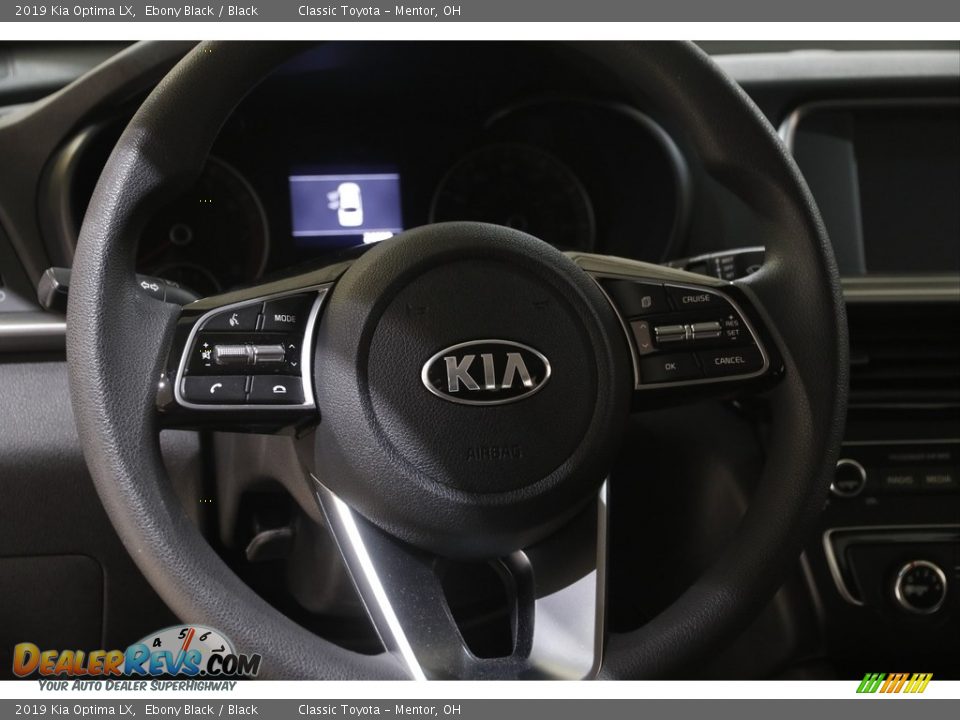 2019 Kia Optima LX Ebony Black / Black Photo #7