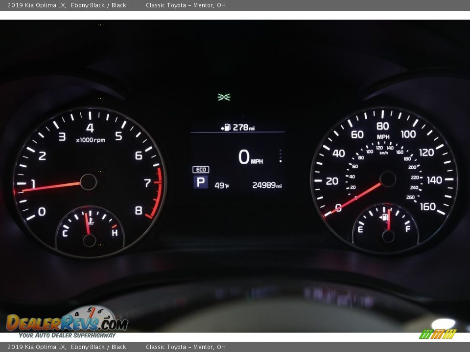 2019 Kia Optima LX Ebony Black / Black Photo #8