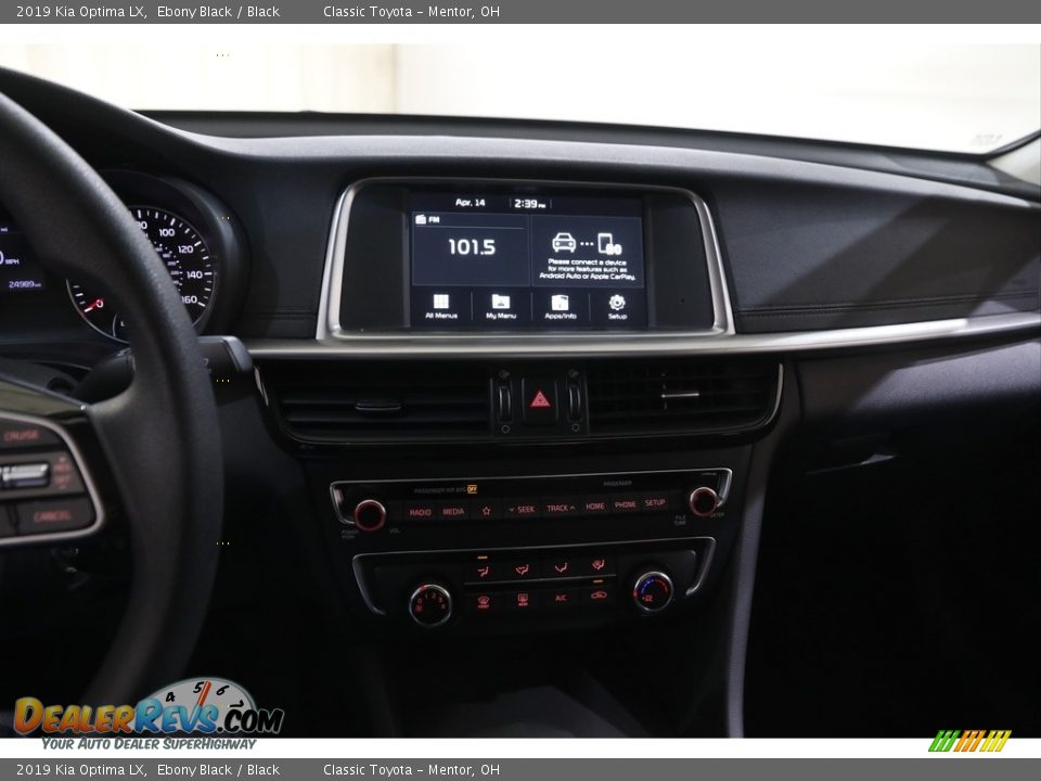2019 Kia Optima LX Ebony Black / Black Photo #9