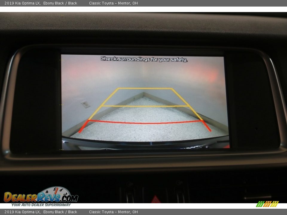 2019 Kia Optima LX Ebony Black / Black Photo #11