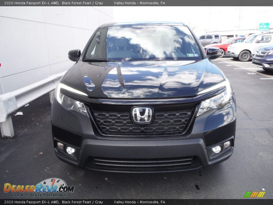 2020 Honda Passport EX-L AWD Black Forest Pearl / Gray Photo #5