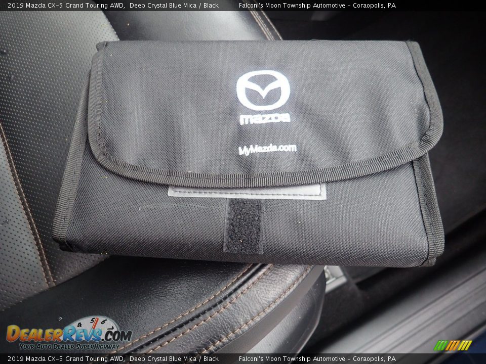 2019 Mazda CX-5 Grand Touring AWD Deep Crystal Blue Mica / Black Photo #13