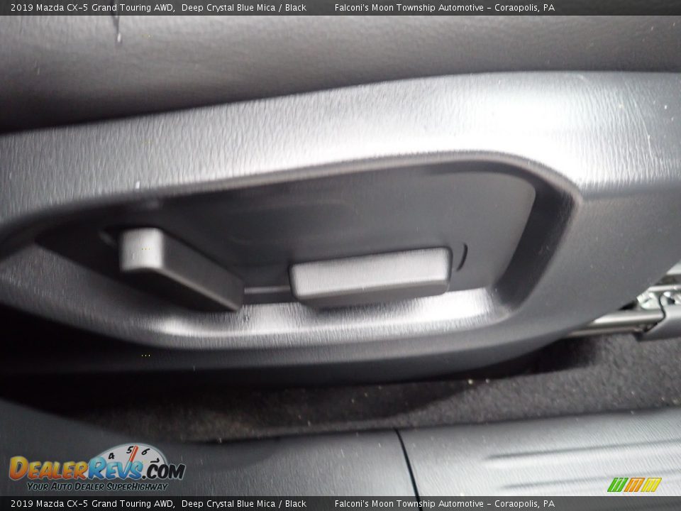 2019 Mazda CX-5 Grand Touring AWD Deep Crystal Blue Mica / Black Photo #14