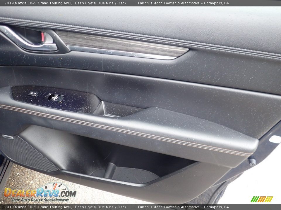 2019 Mazda CX-5 Grand Touring AWD Deep Crystal Blue Mica / Black Photo #15