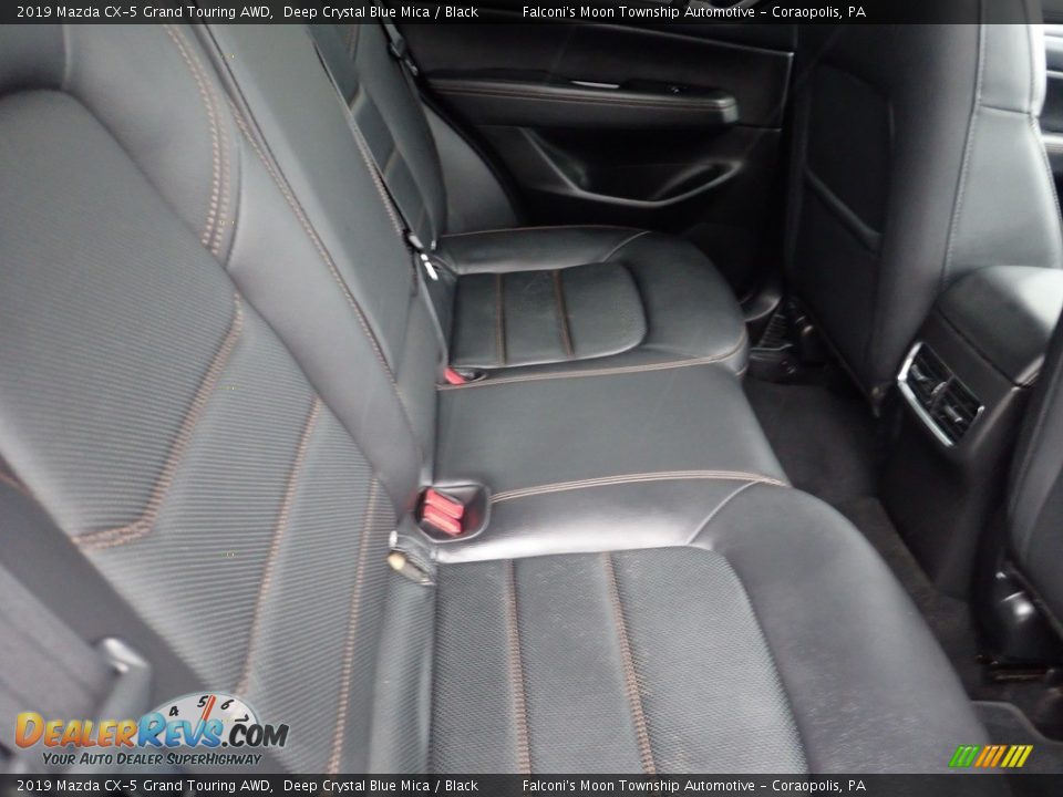 2019 Mazda CX-5 Grand Touring AWD Deep Crystal Blue Mica / Black Photo #16