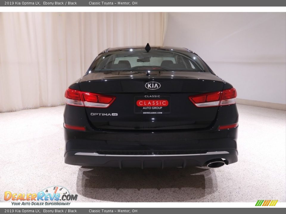 2019 Kia Optima LX Ebony Black / Black Photo #17