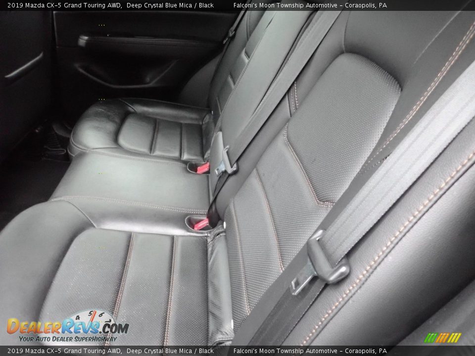 2019 Mazda CX-5 Grand Touring AWD Deep Crystal Blue Mica / Black Photo #18