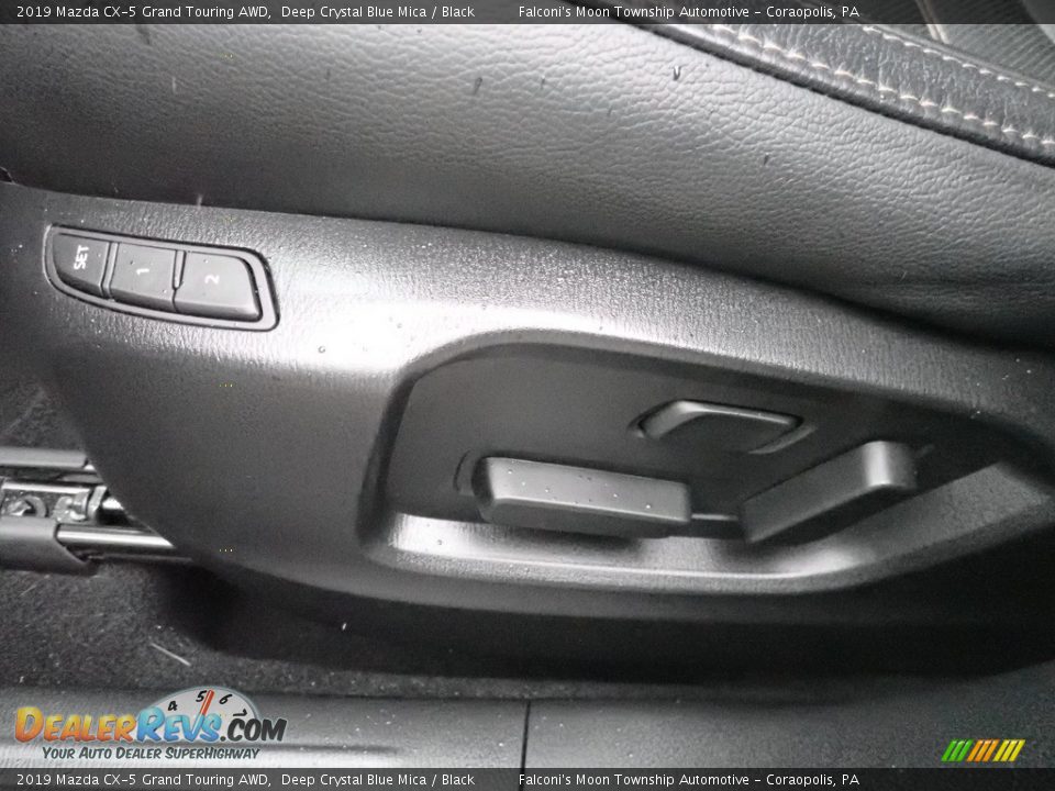 2019 Mazda CX-5 Grand Touring AWD Deep Crystal Blue Mica / Black Photo #21