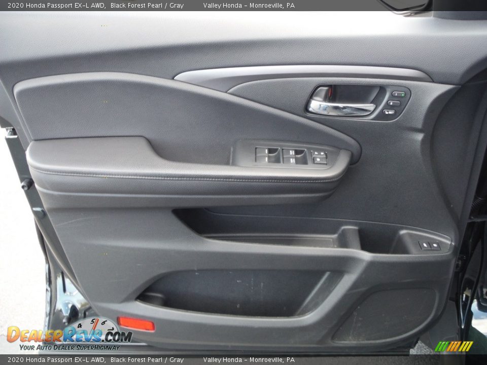 2020 Honda Passport EX-L AWD Black Forest Pearl / Gray Photo #13