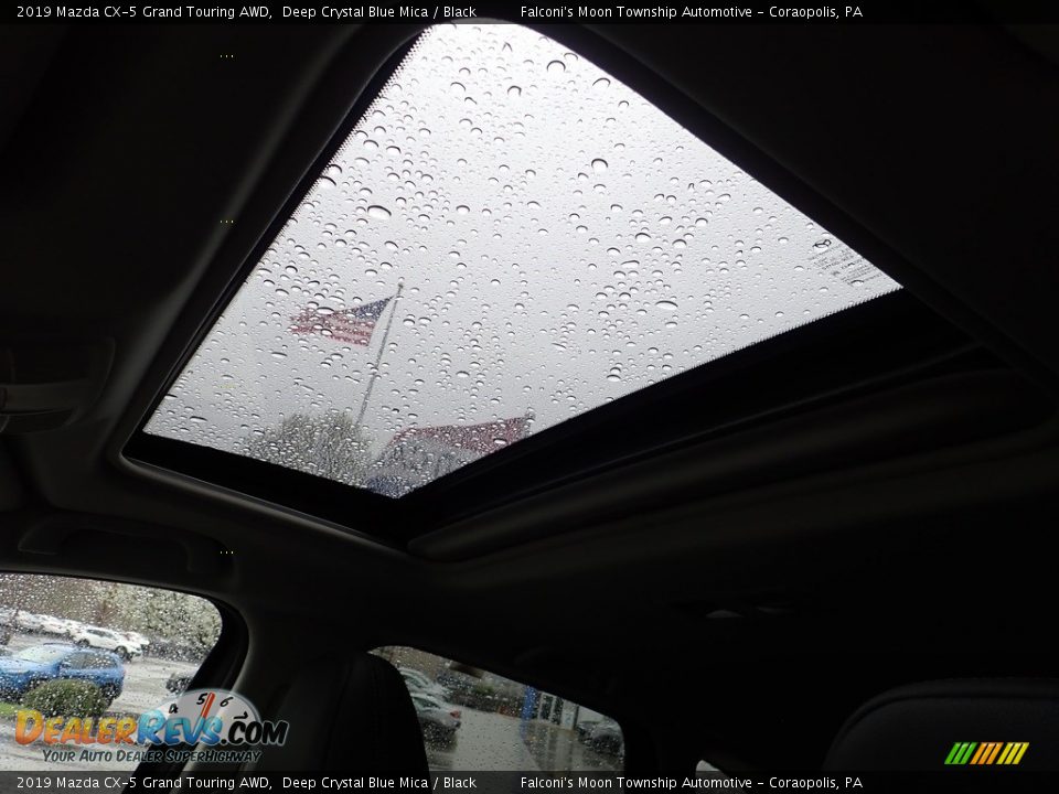 2019 Mazda CX-5 Grand Touring AWD Deep Crystal Blue Mica / Black Photo #22