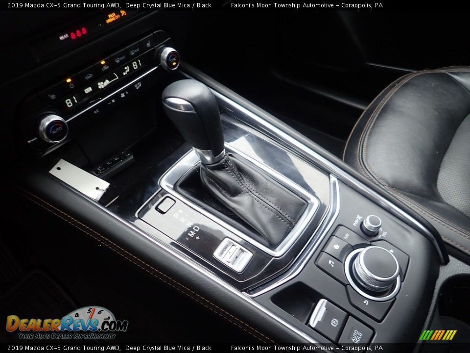 2019 Mazda CX-5 Grand Touring AWD Deep Crystal Blue Mica / Black Photo #24