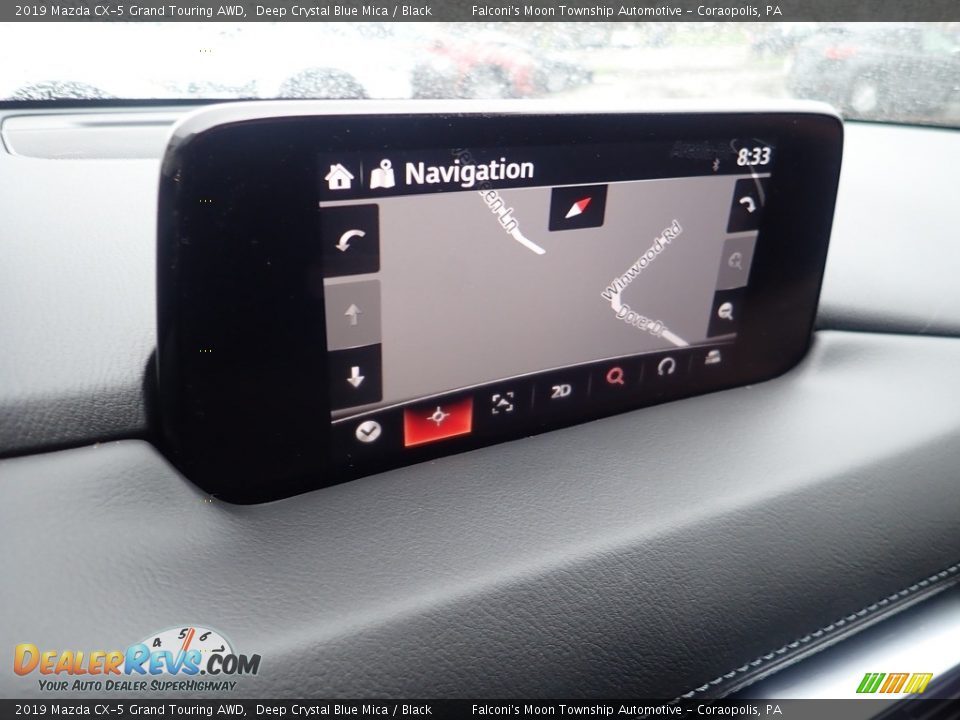 2019 Mazda CX-5 Grand Touring AWD Deep Crystal Blue Mica / Black Photo #25