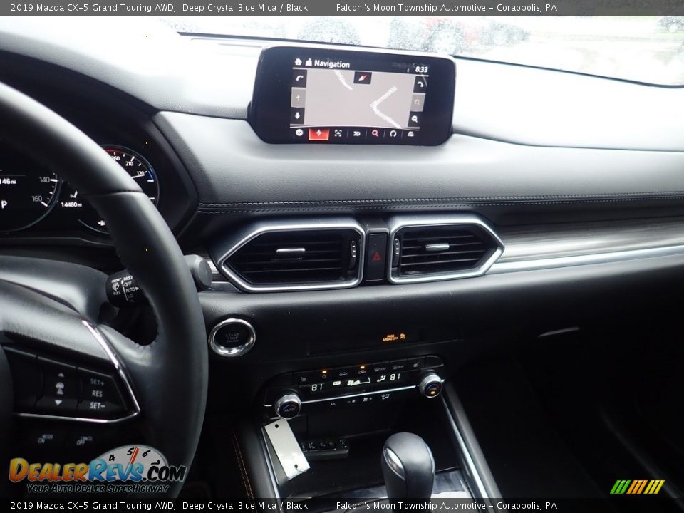 2019 Mazda CX-5 Grand Touring AWD Deep Crystal Blue Mica / Black Photo #26