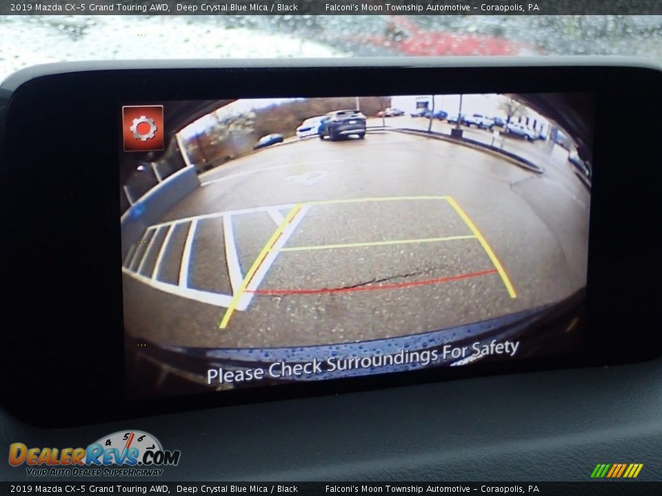 2019 Mazda CX-5 Grand Touring AWD Deep Crystal Blue Mica / Black Photo #30