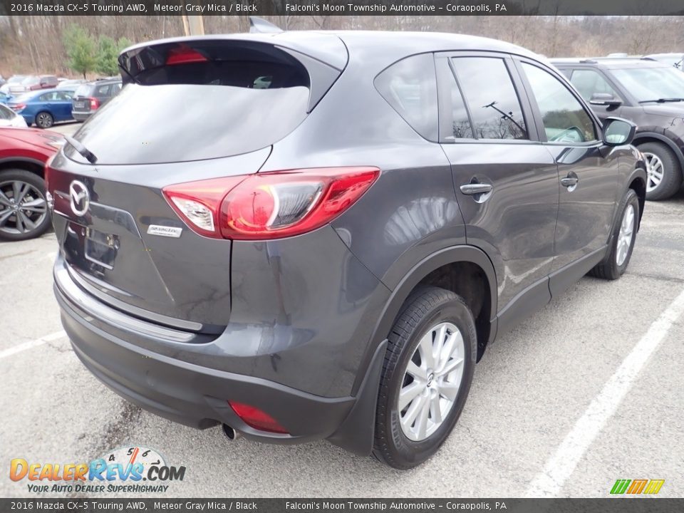 2016 Mazda CX-5 Touring AWD Meteor Gray Mica / Black Photo #4