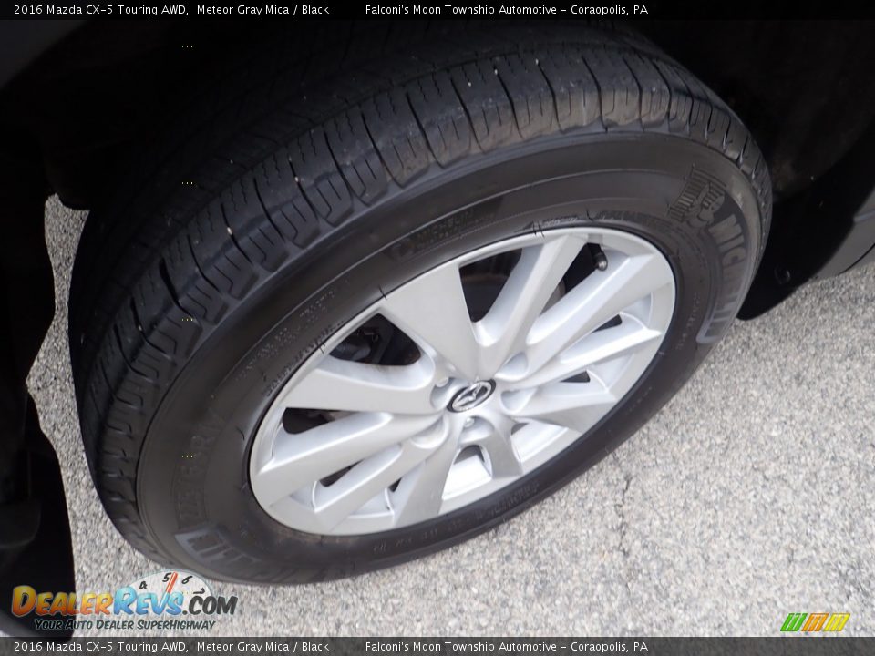 2016 Mazda CX-5 Touring AWD Meteor Gray Mica / Black Photo #5