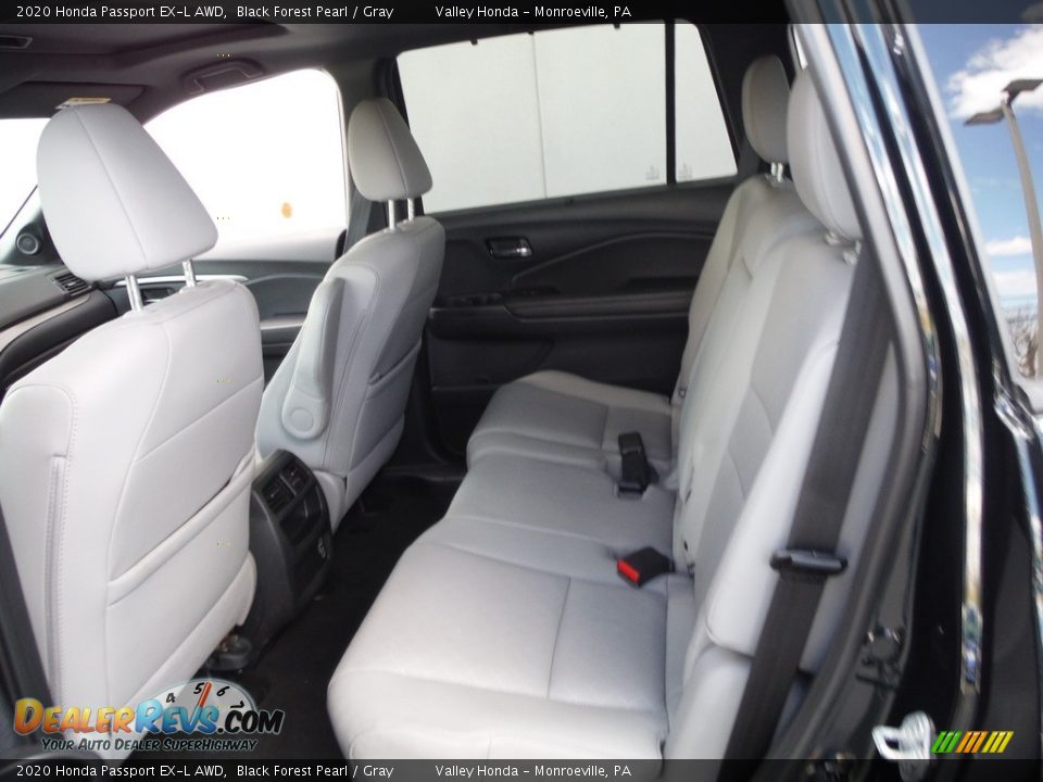2020 Honda Passport EX-L AWD Black Forest Pearl / Gray Photo #27