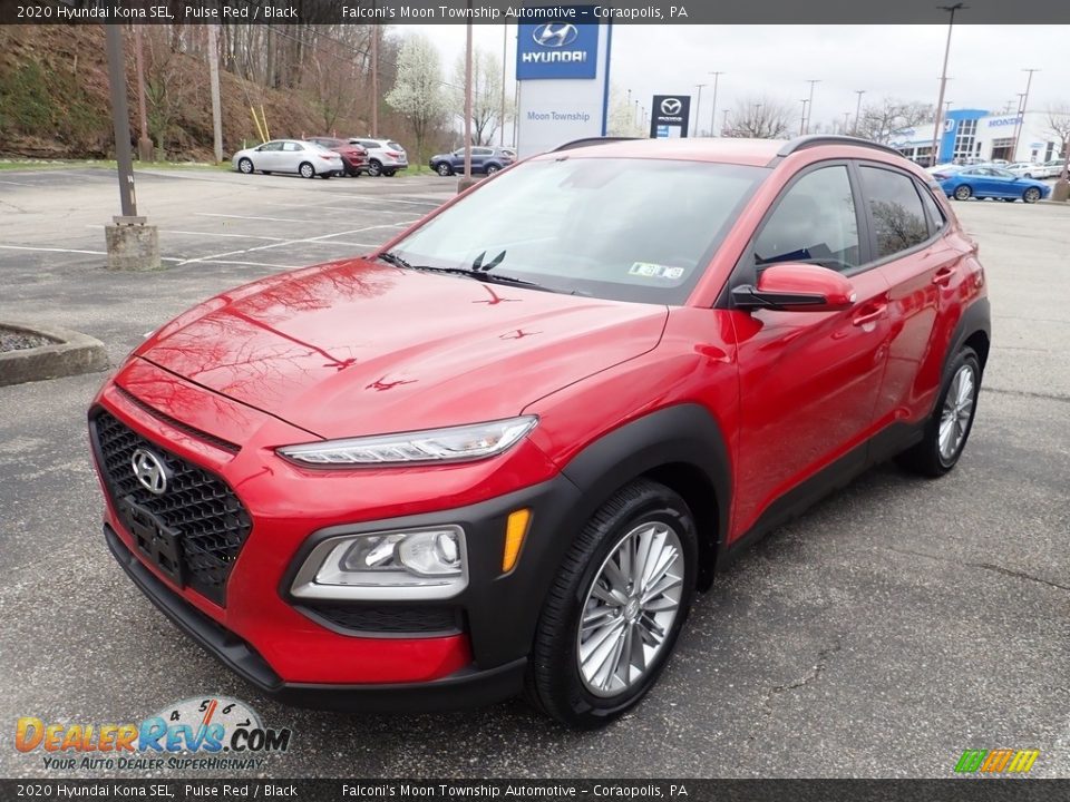 2020 Hyundai Kona SEL Pulse Red / Black Photo #1