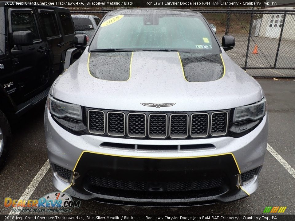 Billet Silver Metallic 2018 Jeep Grand Cherokee Trackhawk 4x4 Photo #4