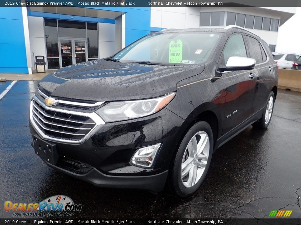 2019 Chevrolet Equinox Premier AWD Mosaic Black Metallic / Jet Black Photo #2