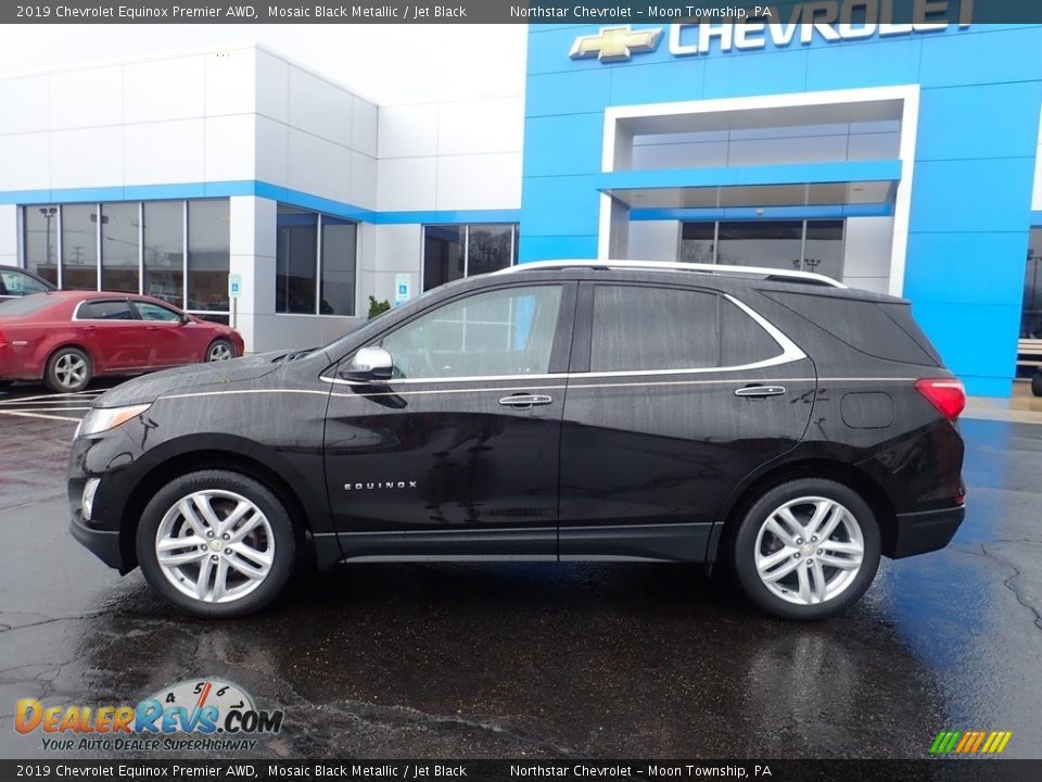 2019 Chevrolet Equinox Premier AWD Mosaic Black Metallic / Jet Black Photo #3