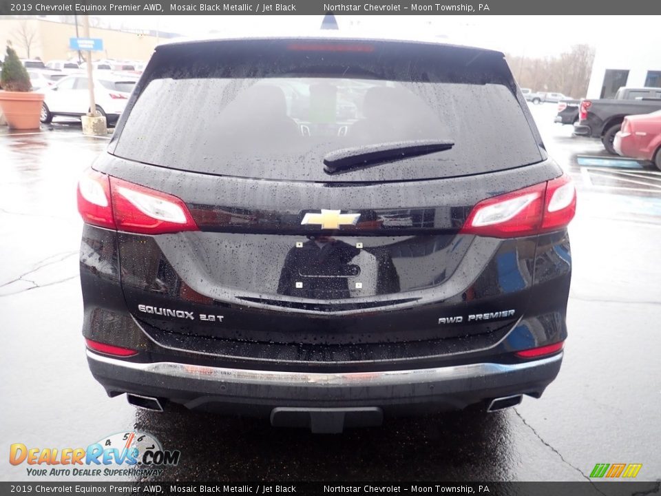 2019 Chevrolet Equinox Premier AWD Mosaic Black Metallic / Jet Black Photo #6