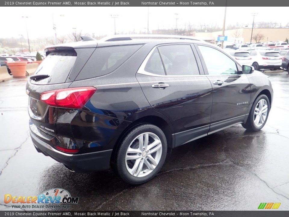 2019 Chevrolet Equinox Premier AWD Mosaic Black Metallic / Jet Black Photo #9