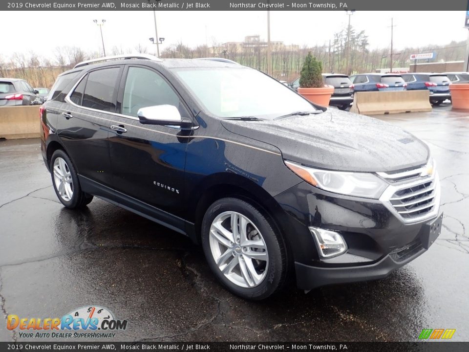 2019 Chevrolet Equinox Premier AWD Mosaic Black Metallic / Jet Black Photo #11