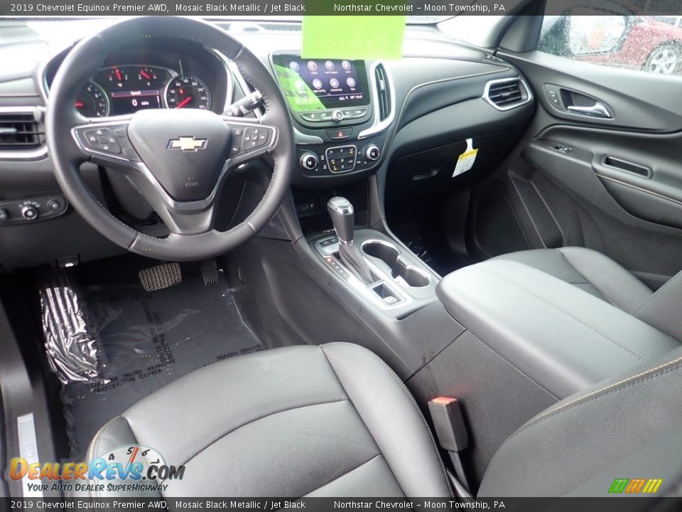 2019 Chevrolet Equinox Premier AWD Mosaic Black Metallic / Jet Black Photo #22