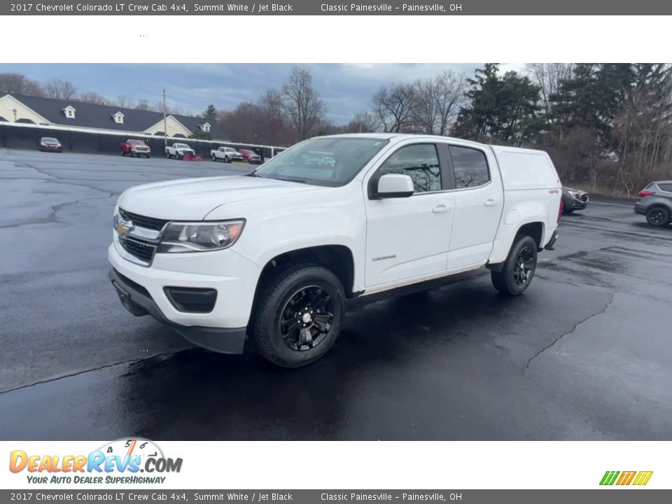 2017 Chevrolet Colorado LT Crew Cab 4x4 Summit White / Jet Black Photo #4