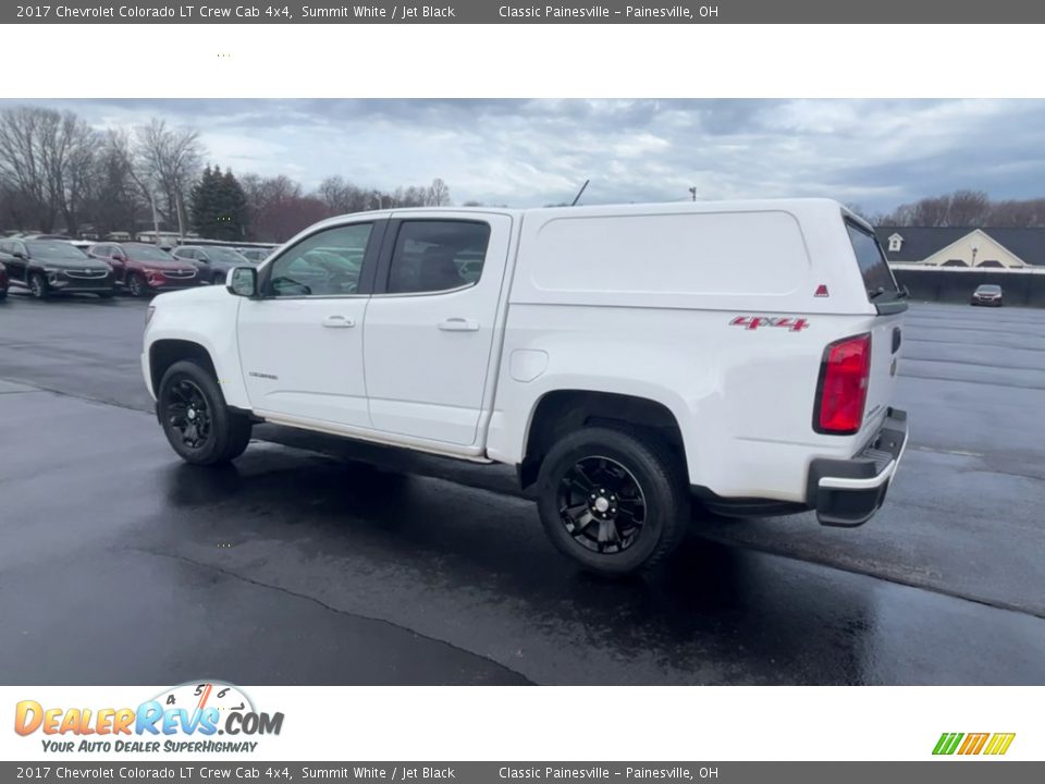 2017 Chevrolet Colorado LT Crew Cab 4x4 Summit White / Jet Black Photo #6