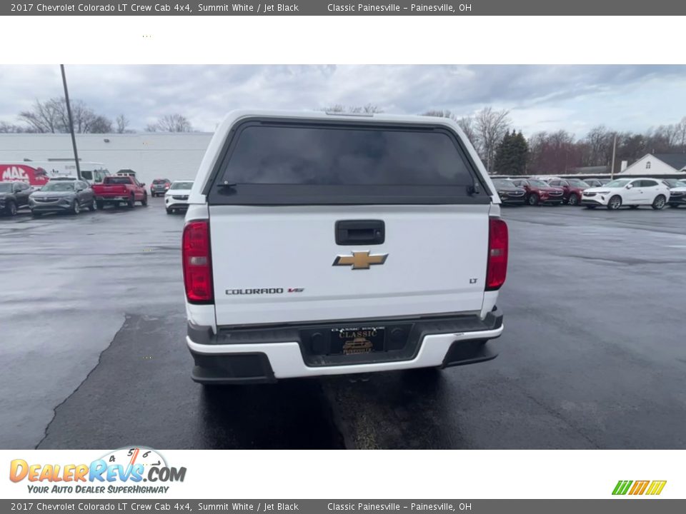 2017 Chevrolet Colorado LT Crew Cab 4x4 Summit White / Jet Black Photo #7
