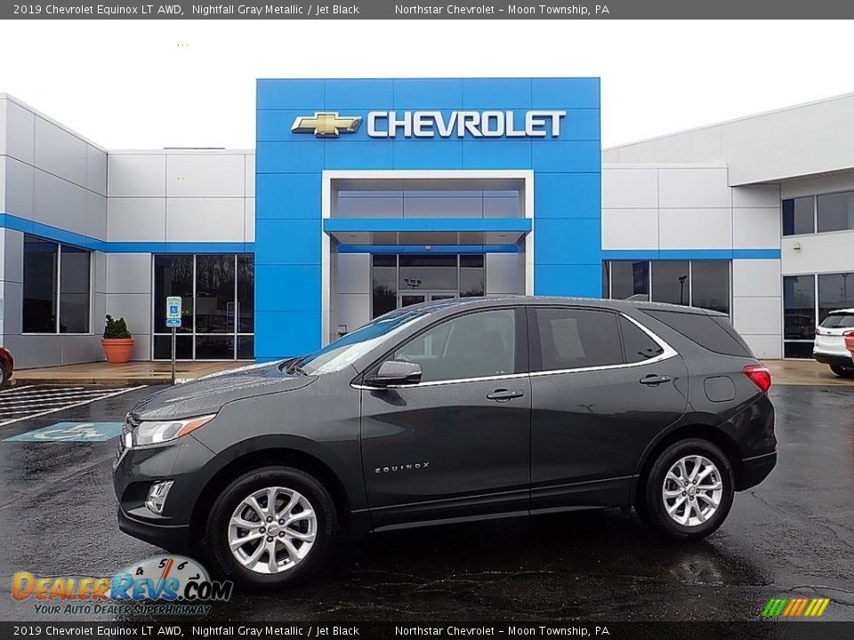 2019 Chevrolet Equinox LT AWD Nightfall Gray Metallic / Jet Black Photo #1