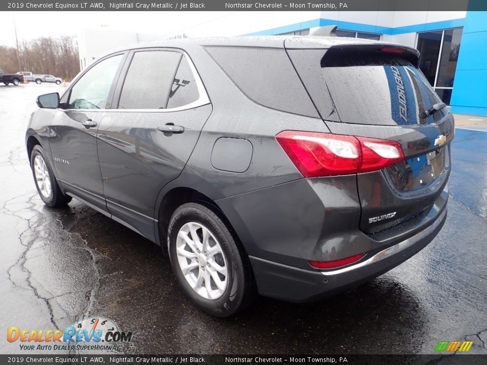 2019 Chevrolet Equinox LT AWD Nightfall Gray Metallic / Jet Black Photo #4