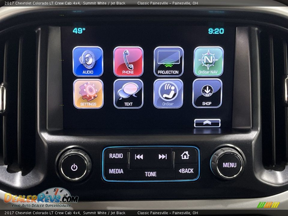 2017 Chevrolet Colorado LT Crew Cab 4x4 Summit White / Jet Black Photo #13