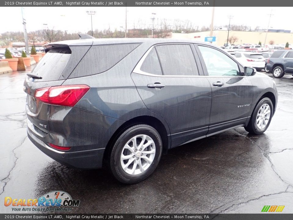 2019 Chevrolet Equinox LT AWD Nightfall Gray Metallic / Jet Black Photo #9