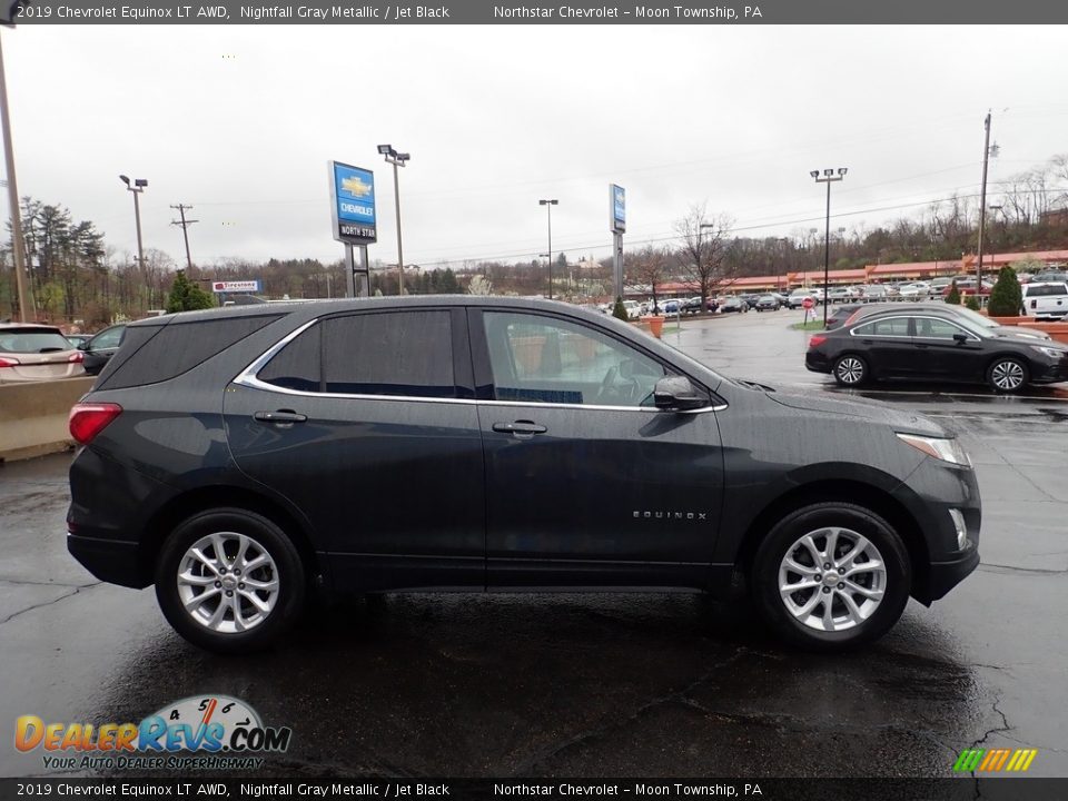 2019 Chevrolet Equinox LT AWD Nightfall Gray Metallic / Jet Black Photo #10