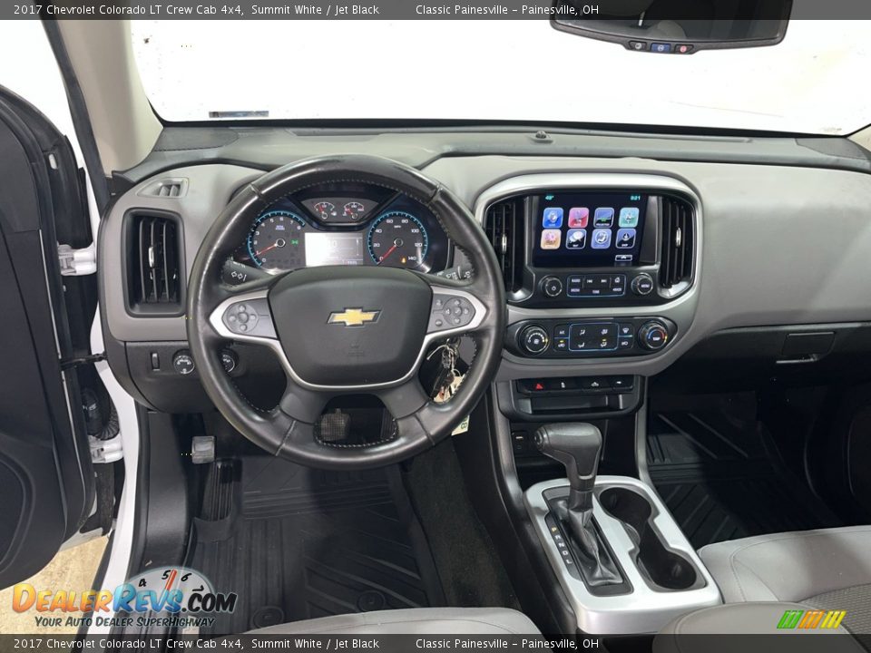 2017 Chevrolet Colorado LT Crew Cab 4x4 Summit White / Jet Black Photo #18