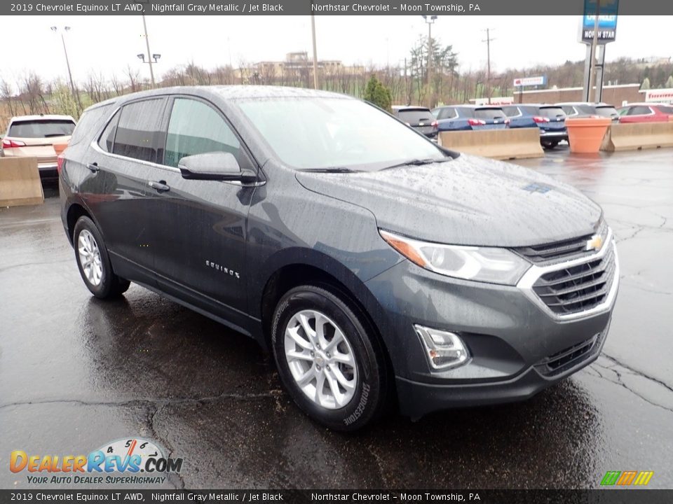 2019 Chevrolet Equinox LT AWD Nightfall Gray Metallic / Jet Black Photo #11