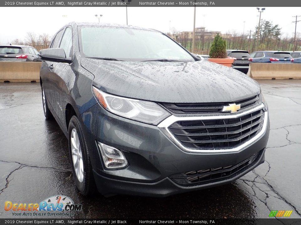 2019 Chevrolet Equinox LT AWD Nightfall Gray Metallic / Jet Black Photo #12