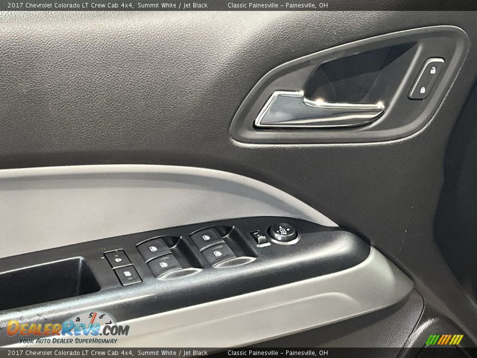 2017 Chevrolet Colorado LT Crew Cab 4x4 Summit White / Jet Black Photo #21