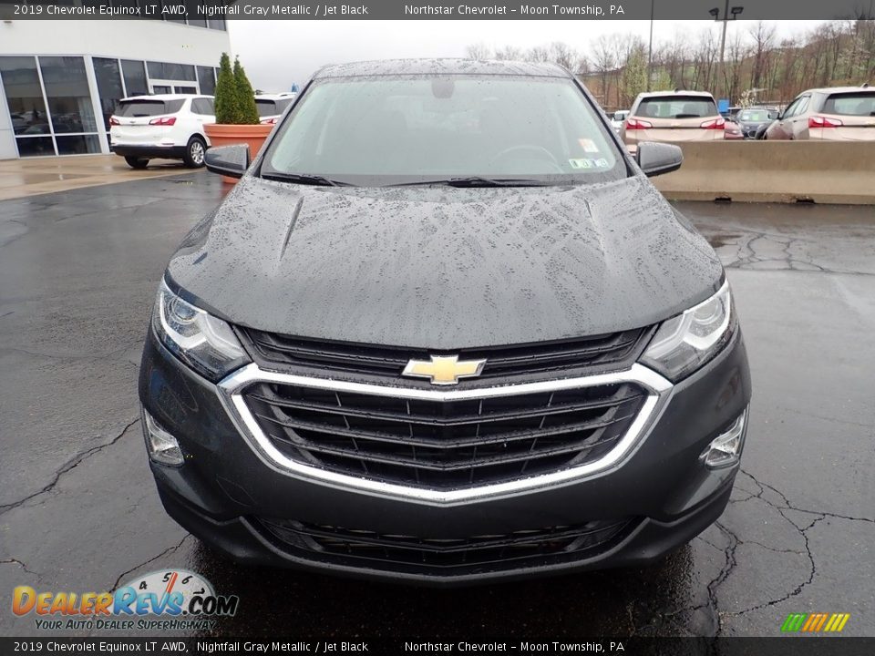 2019 Chevrolet Equinox LT AWD Nightfall Gray Metallic / Jet Black Photo #13